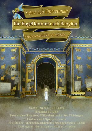 Ein Engel kommt nach Babylon Poster
